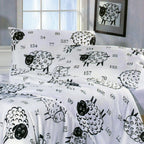 Dekbedovertrek Katoen Schaapjes - Bedtextielonline.be