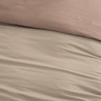 Cottons Dekbedovertrek Double Face Beiges - Bedtextielonline.be