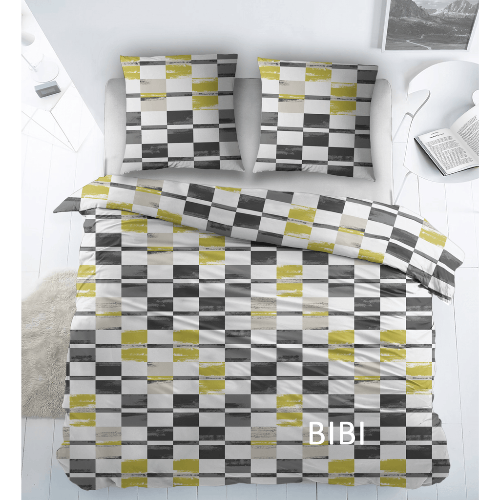Sleepnight Dekbedovertrek Katoen Bibi Antracit