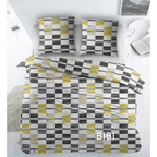 Sleepnight Dekbedovertrek Katoen Bibi Antracit