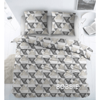 Sleepnight Dekbedovertrek Katoen Bobbie Grey