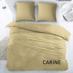 Sleepnight Dekbedovertrek Katoen Carine Yellow
