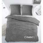 Sleepnight Dekbedovertrek Katoen Chanel Black