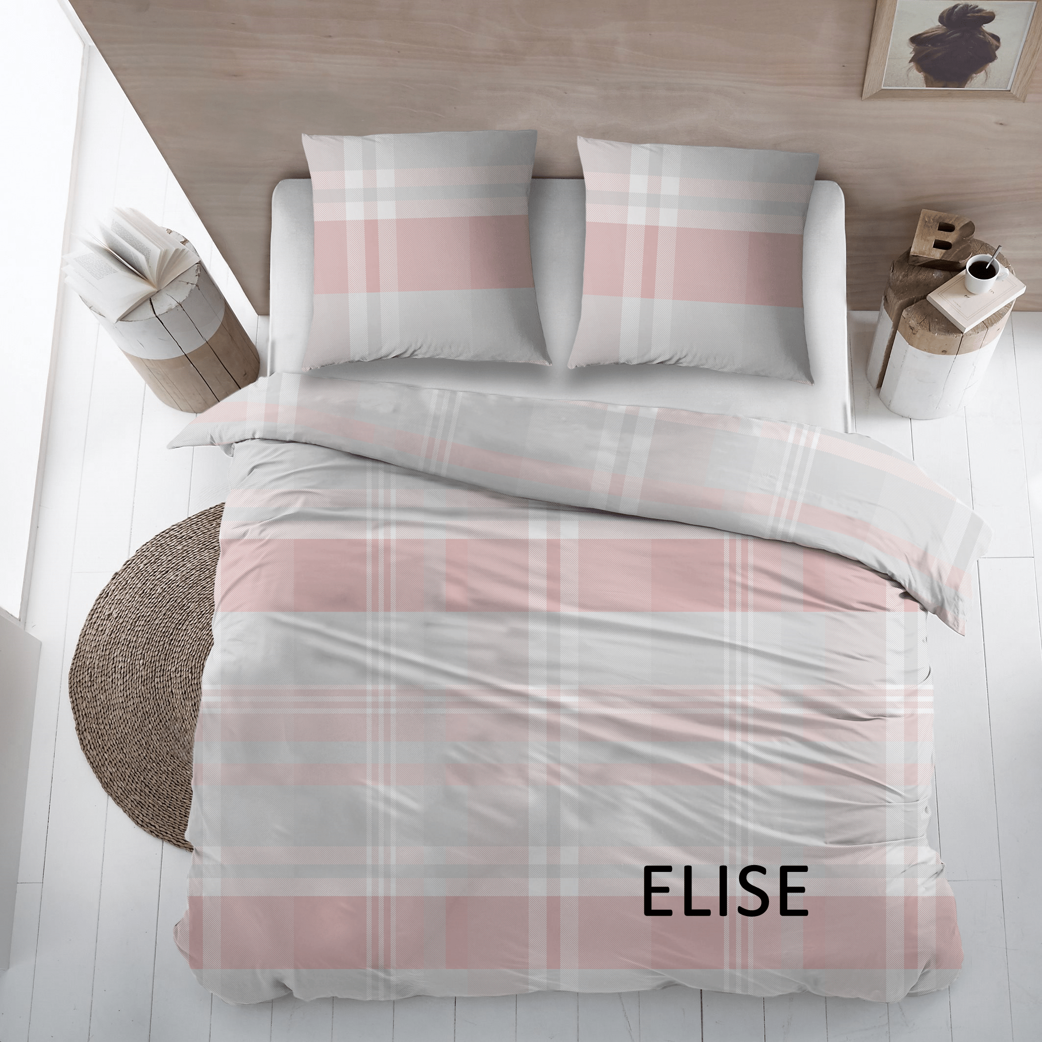 Sleepnight Dekbedovertrek Flanel Elise