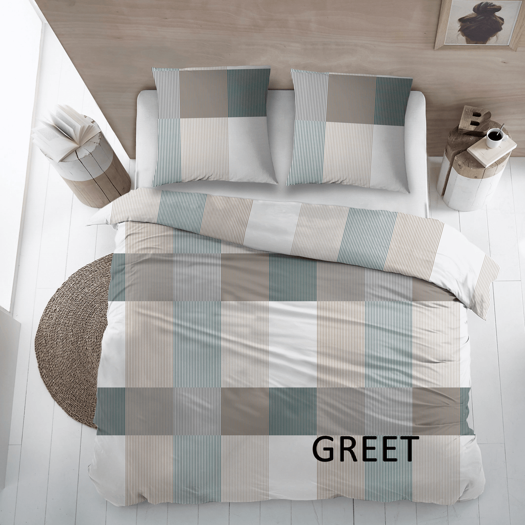 Sleepnight Dekbedovertrek Flanel Greet