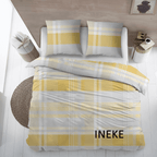 Sleepnight Lakenset Flanel Ineke Geel