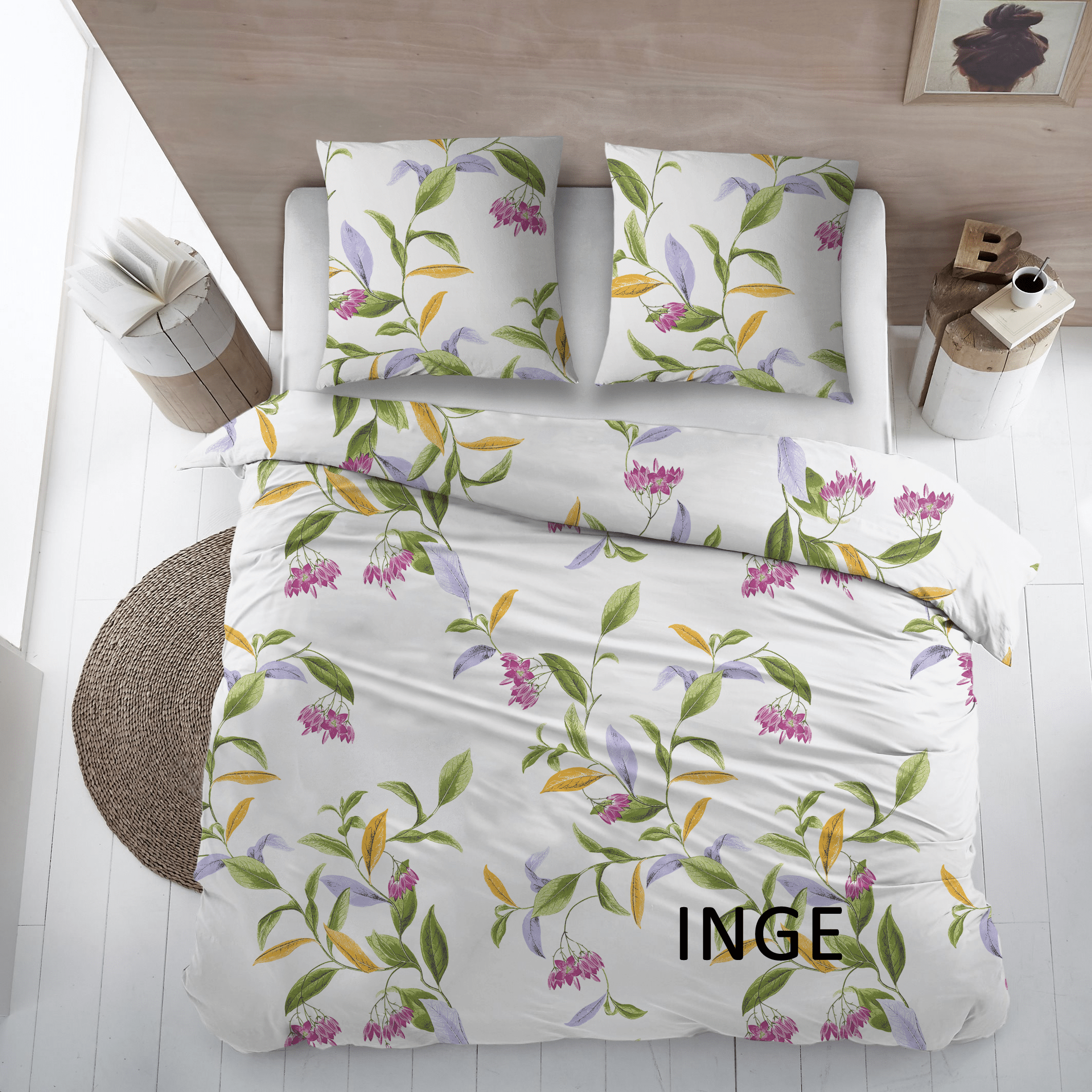 Sleepnight Dekbedovertrek Flanel Inge Multi