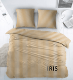 Sleepnight Dekbedovertrek Flanel Iris Geel