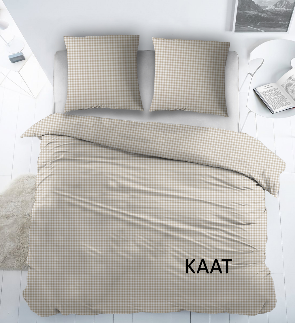 Sleepnight Lakenset Katoen Kaat - Beige