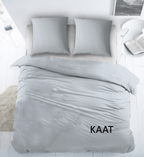 Sleepnight Dekbedovertrek Katoen Kaat - Blauw