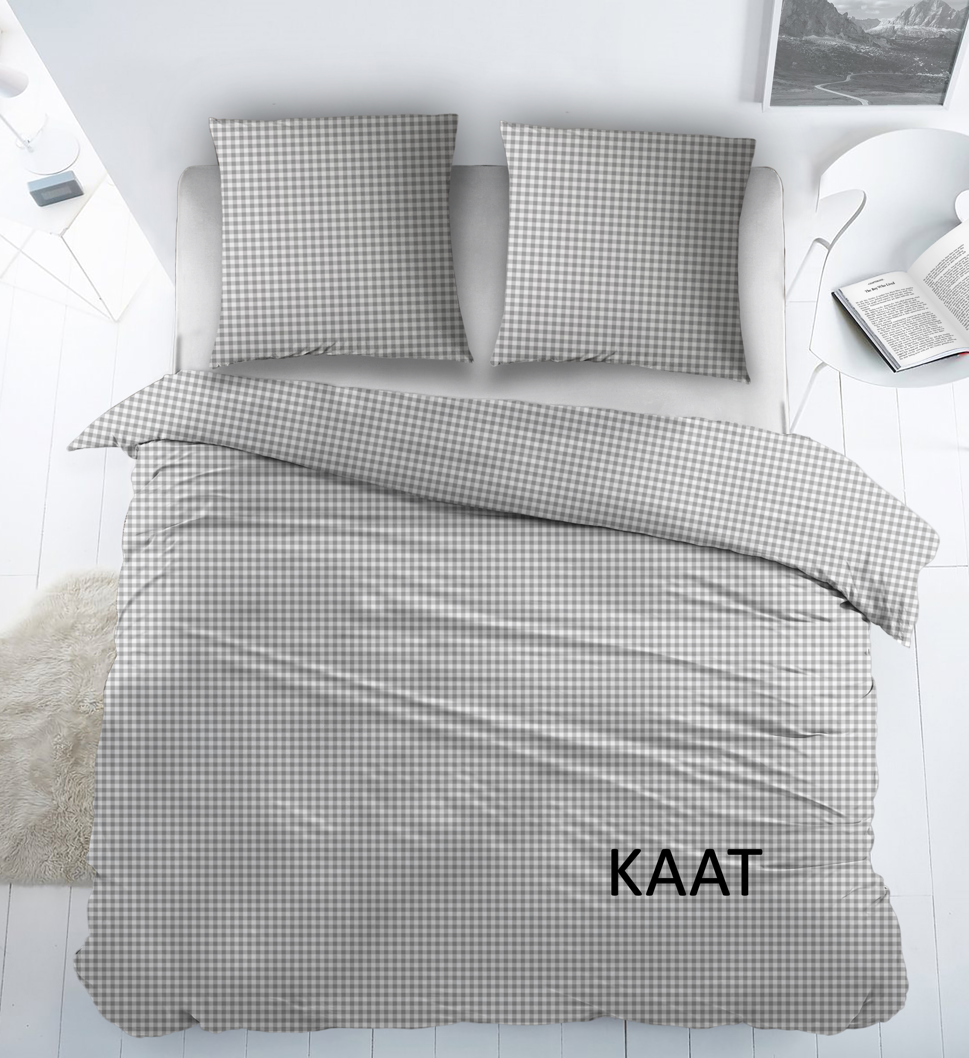Sleepnight Lakenset Katoen Kaat - Grijs