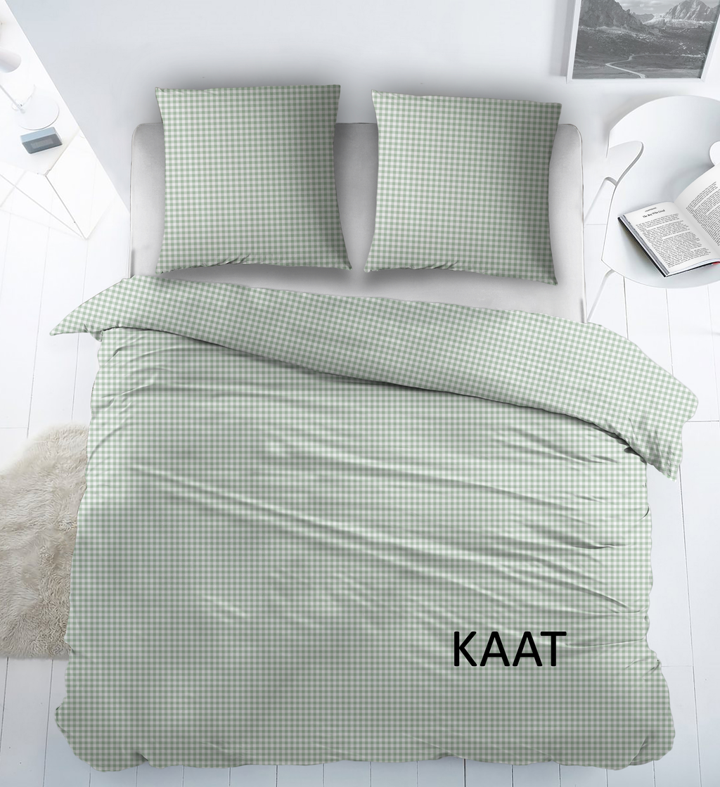 Sleepnight Lakenset Katoen Kaat - Groen