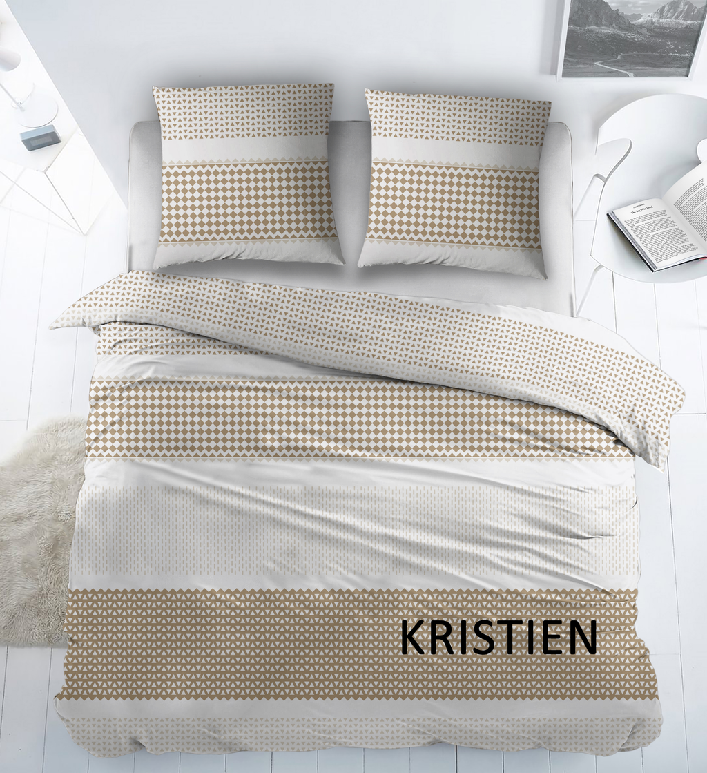 Sleepnight Lakenset Katoen Kristien - Beige