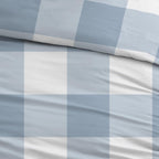 Dekbedovertrek Katoen Maaike Blauw - Bedtextielonline.be