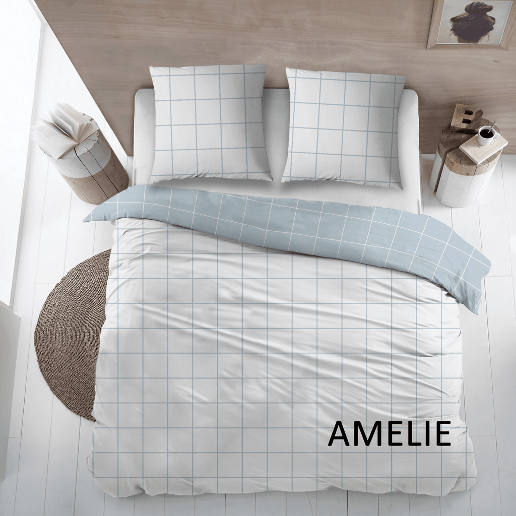 Cottons Dekbedovertrek Dekbedovertrek Katoen Amelie Blue