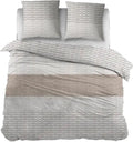 Sleepnight Lakenset Flanel Elke Taupe