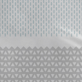 Sleepnight Dekbedovertrek Flanel Ellen Grijs Blauw