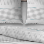 Sleepnight Dekbedovertrek Flanel Ellen Grijs Blauw