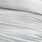 Sleepnight Dekbedovertrek Flanel Ellen Grijs Blauw