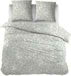 Sleepnight Dekbedovertrek Flanel Elsie Groen