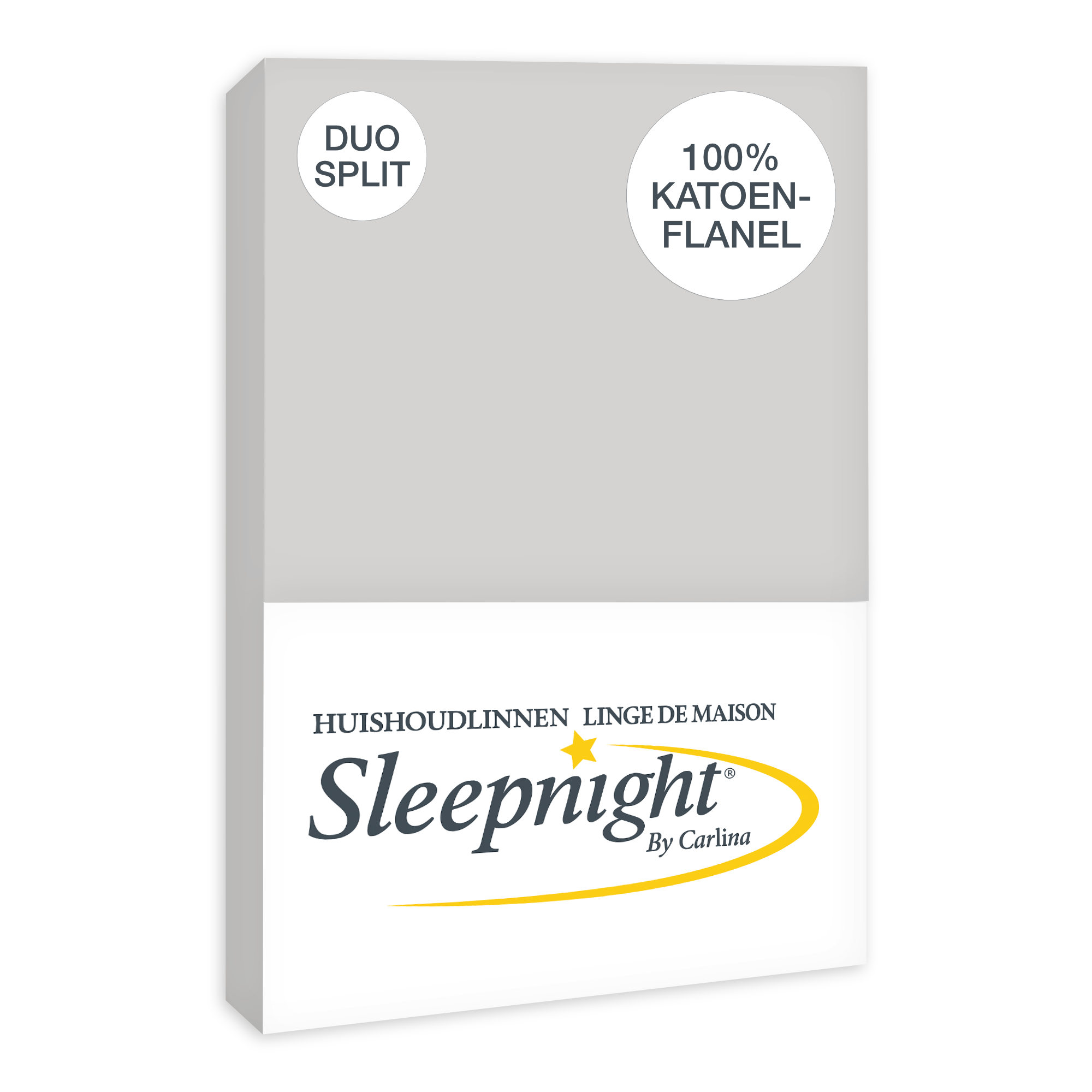 Sleepnight Duo Split Hoeslaken Flanel (25 cm)