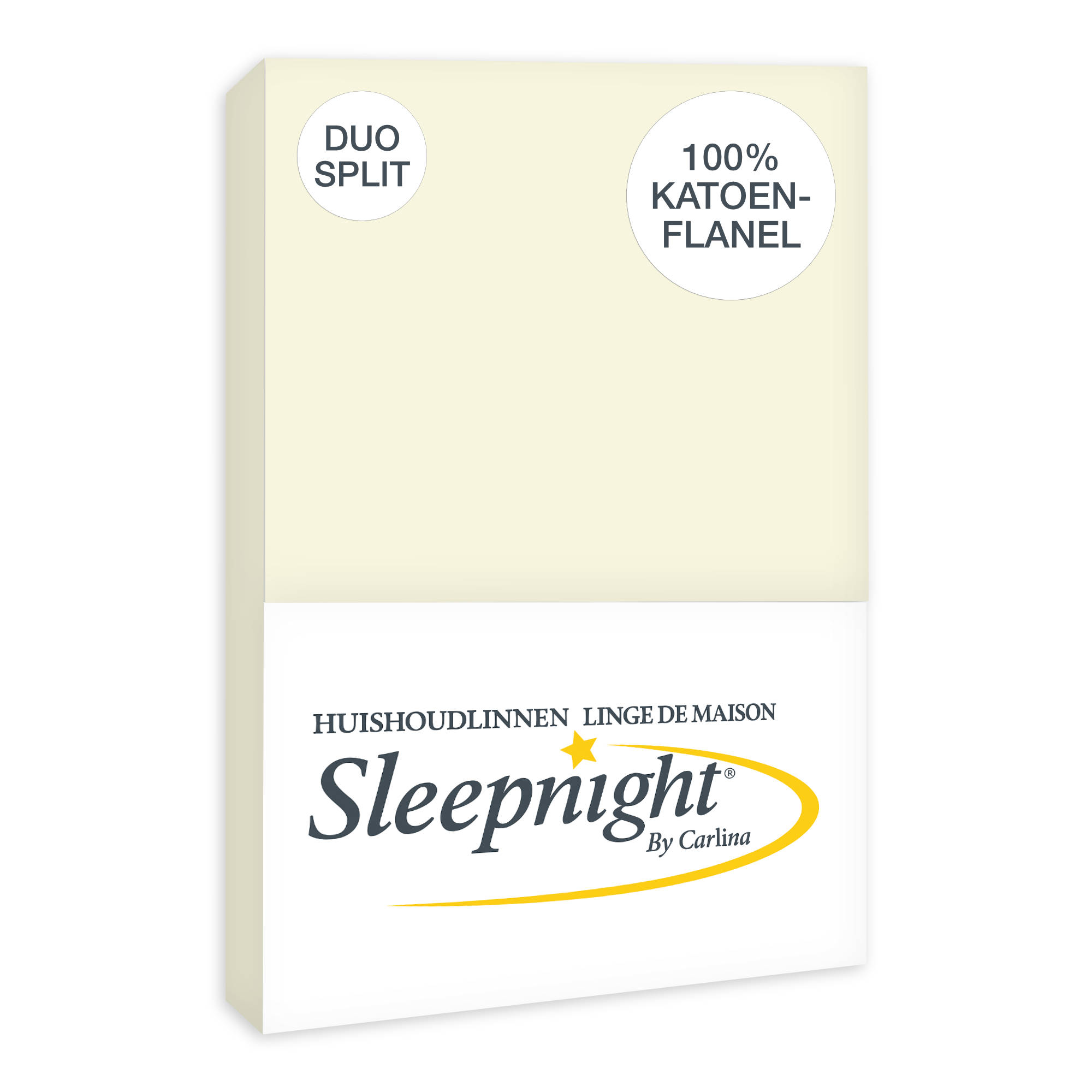 Sleepnight Duo Split Hoeslaken Flanel (25 cm)