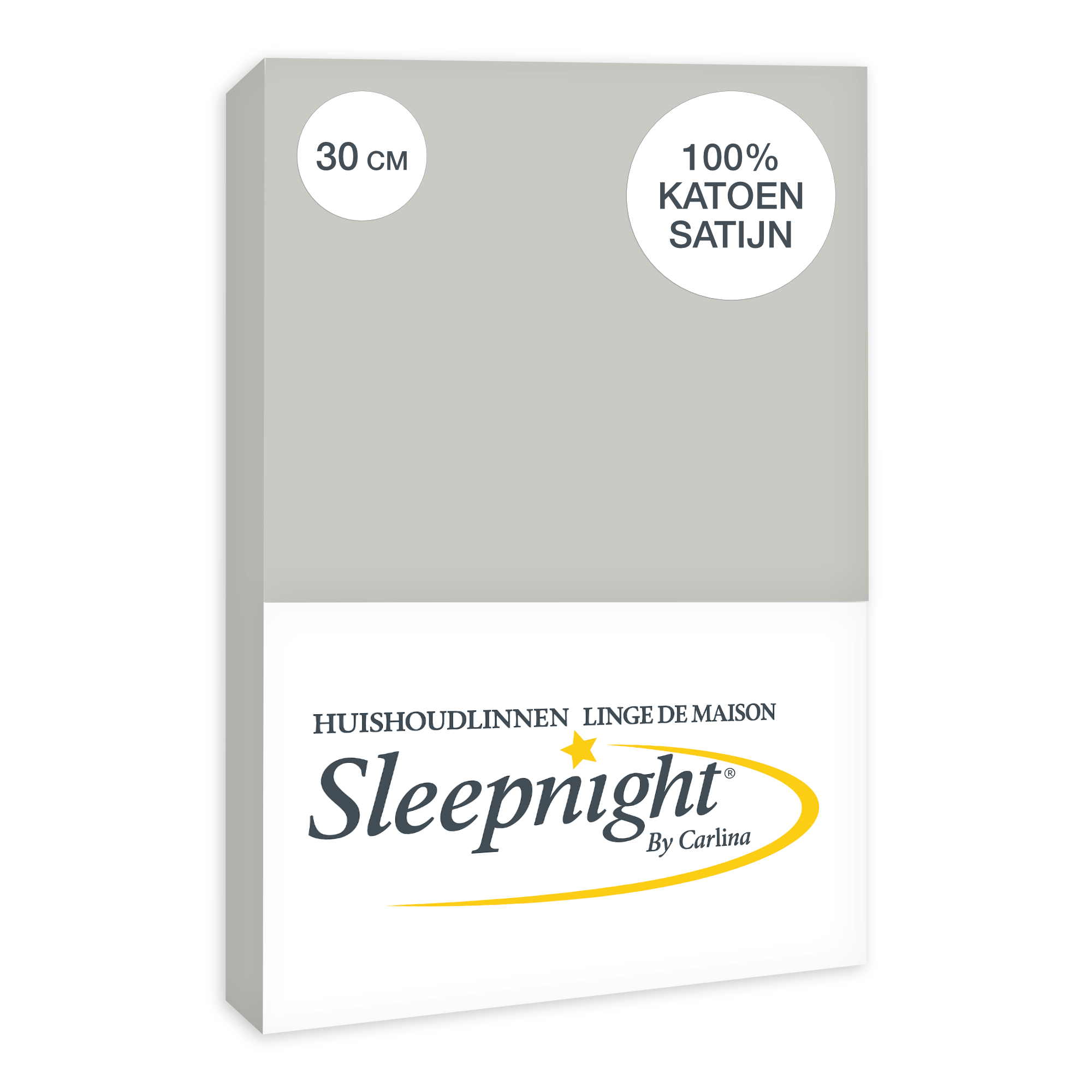 Sleepnight Hoeslaken Katoen-Satijn (30 cm)