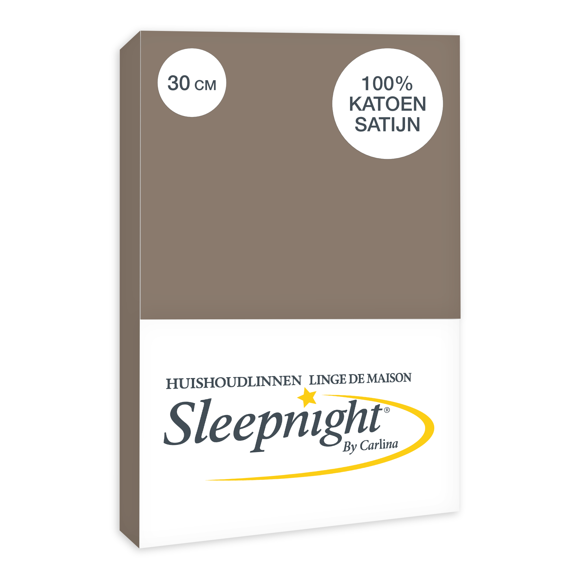 Sleepnight Hoeslaken Katoen-Satijn (30 cm)