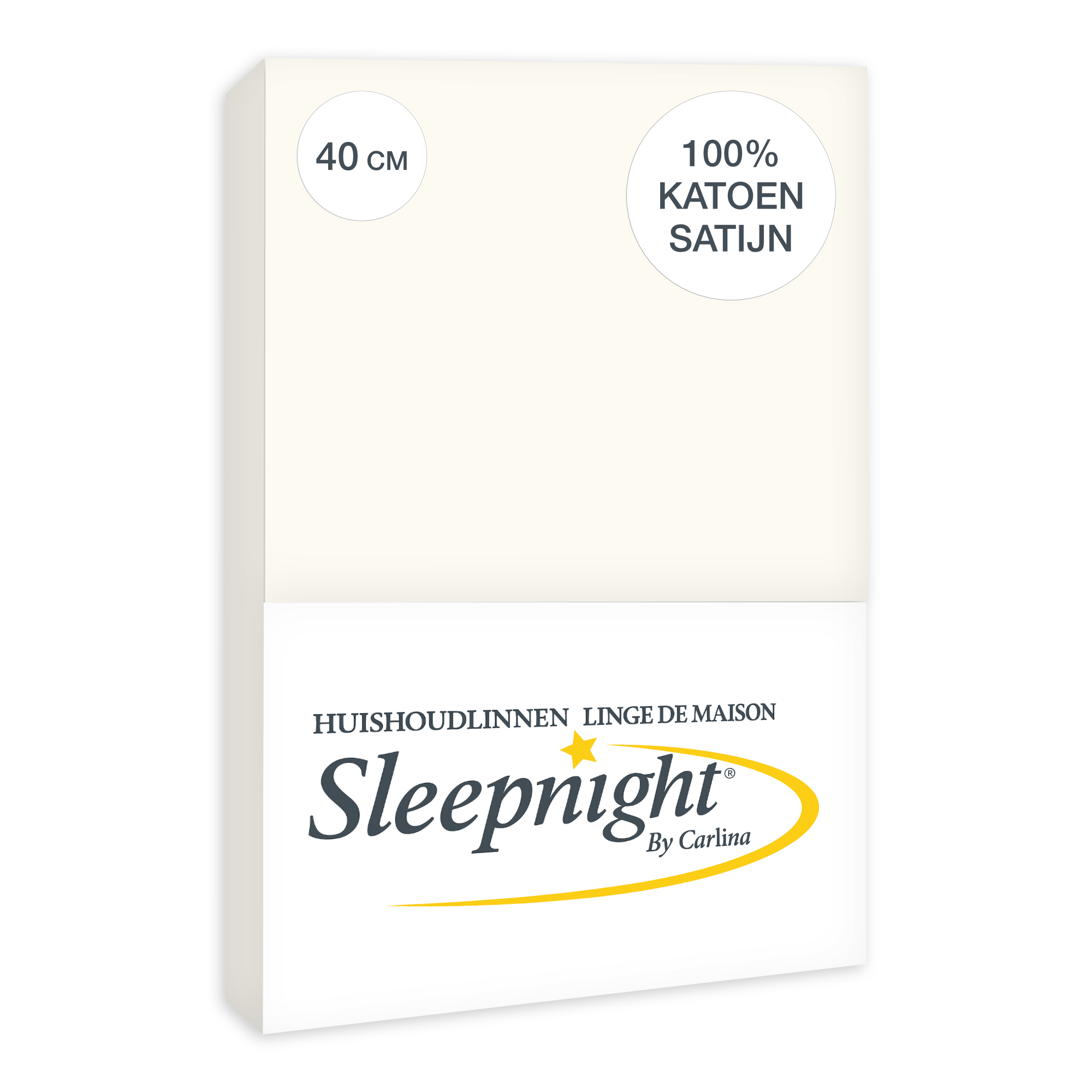 Sleepnight Hoeslaken Katoen-Satijn Extra Hoog (40 cm)