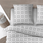 Sleepnight Lakenset Flanel Ilse Grijs