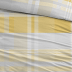 Sleepnight Dekbedovertrek Flanel Ineke Geel
