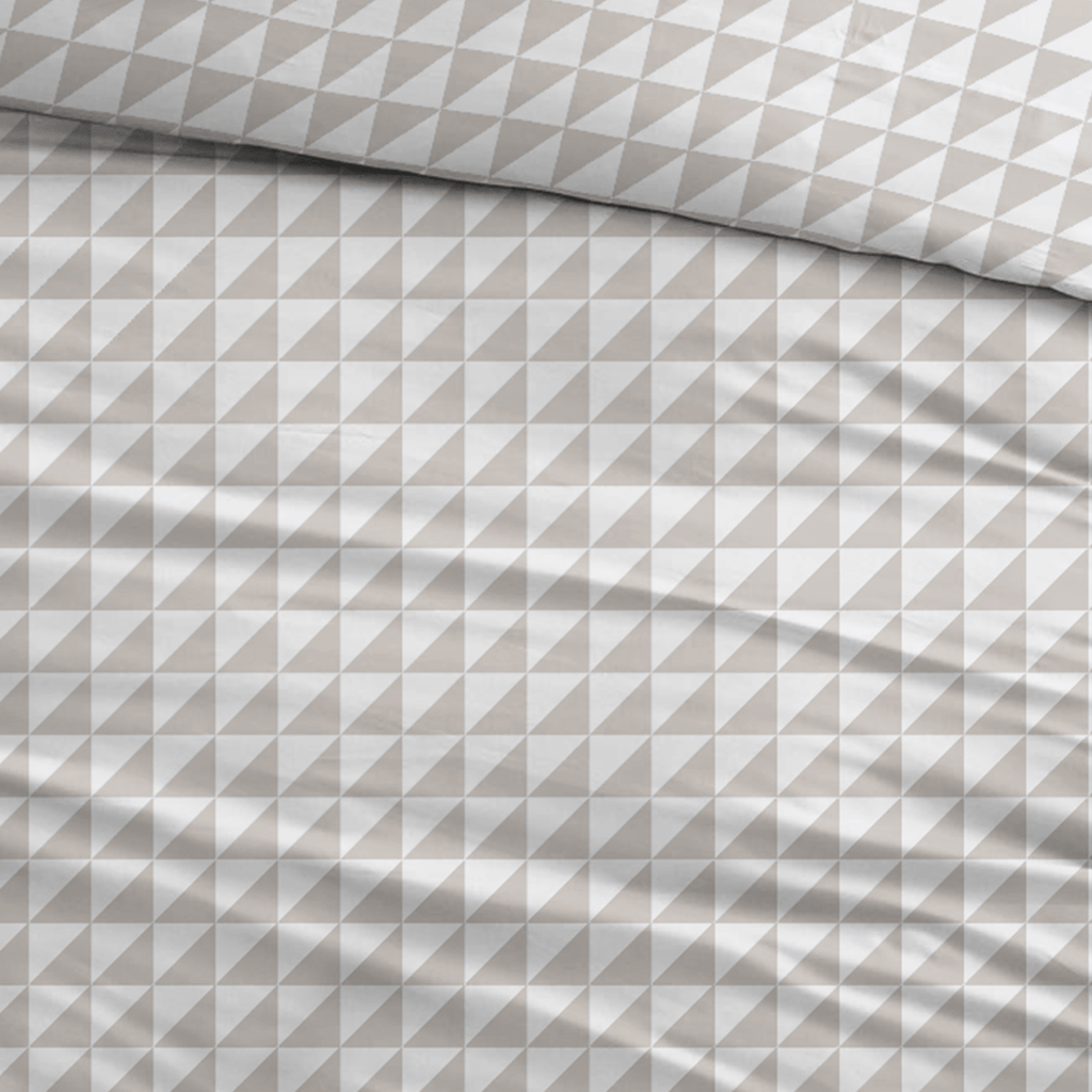 Sleepnight Dekbedovertrek Flanel Irina Beige