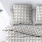 Sleepnight Dekbedovertrek Flanel Irina Beige