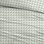Sleepnight Dekbedovertrek Flanel Irina Groen