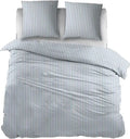 Sleepnight Dekbedovertrek Flanel Iris Blauw
