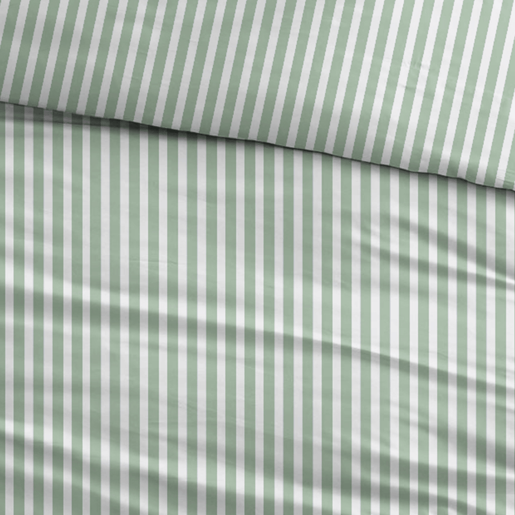 Sleepnight Dekbedovertrek Flanel Iris Groen
