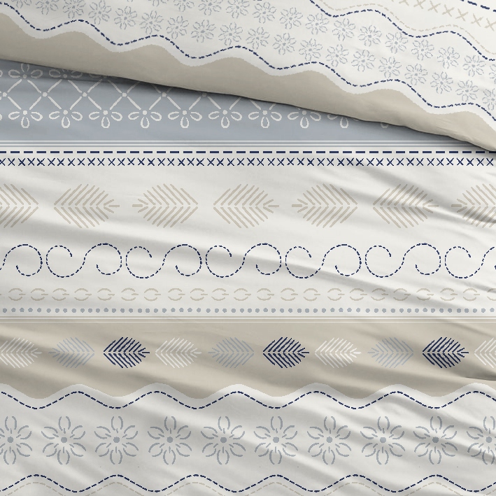 Sleepnight Dekbedovertrek Katoen Katoo - Blauw