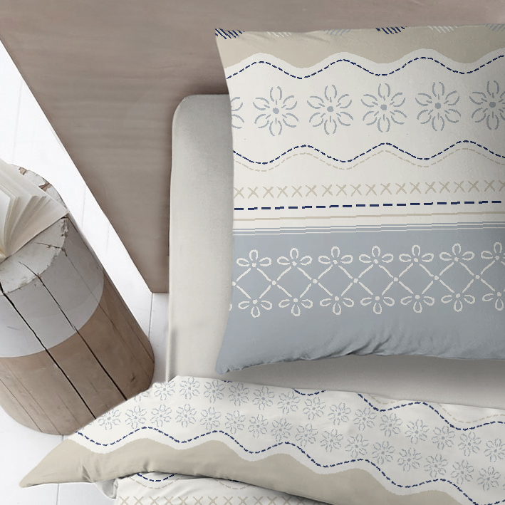 Sleepnight Dekbedovertrek Katoen Katoo - Blauw