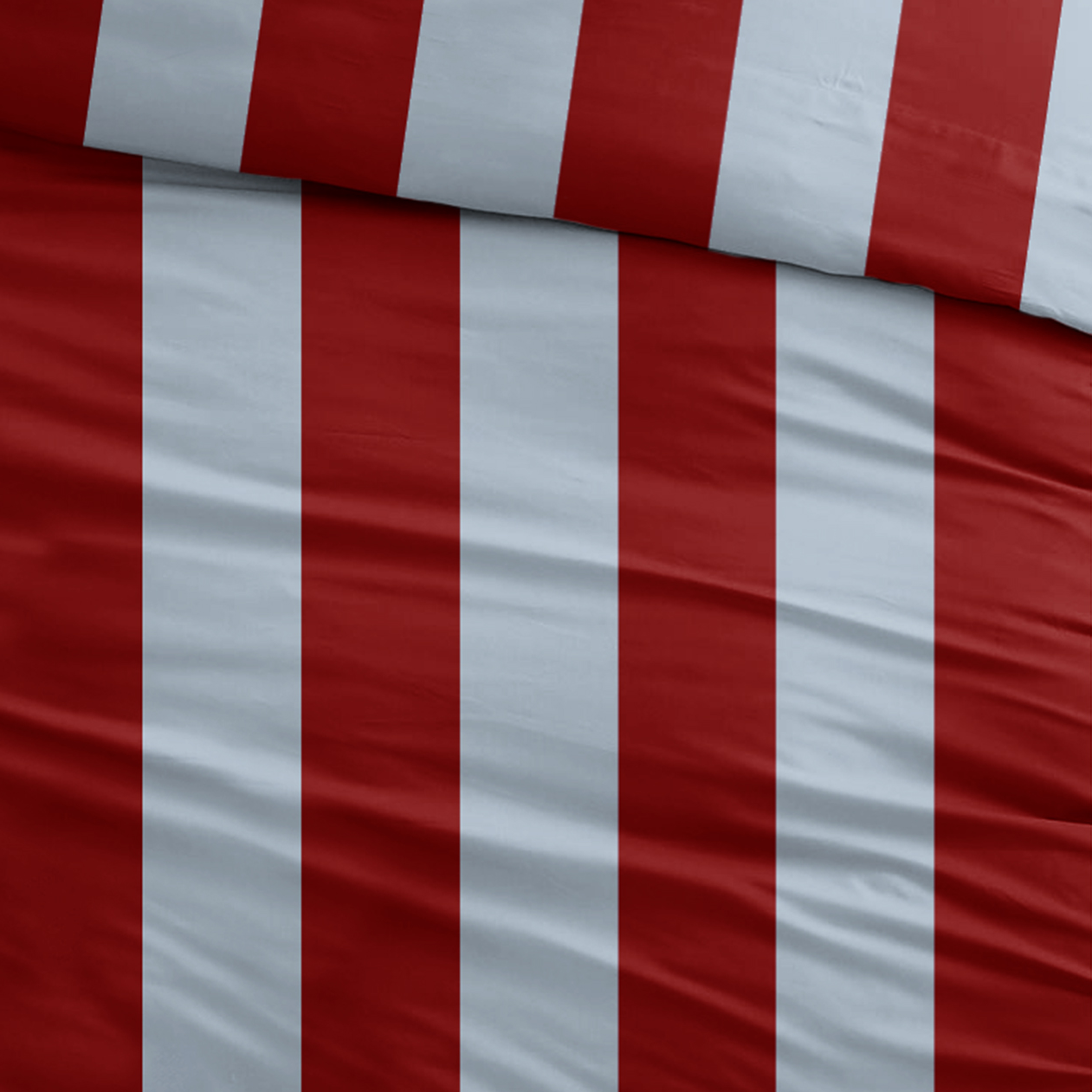 Sleepnight Dekbedovertrek Katoen Katy - Bordeaux