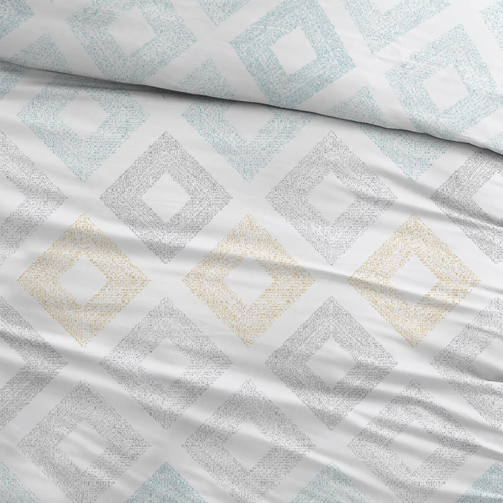 Sleepnight Dekbedovertrek Katoen Keet - Grijs