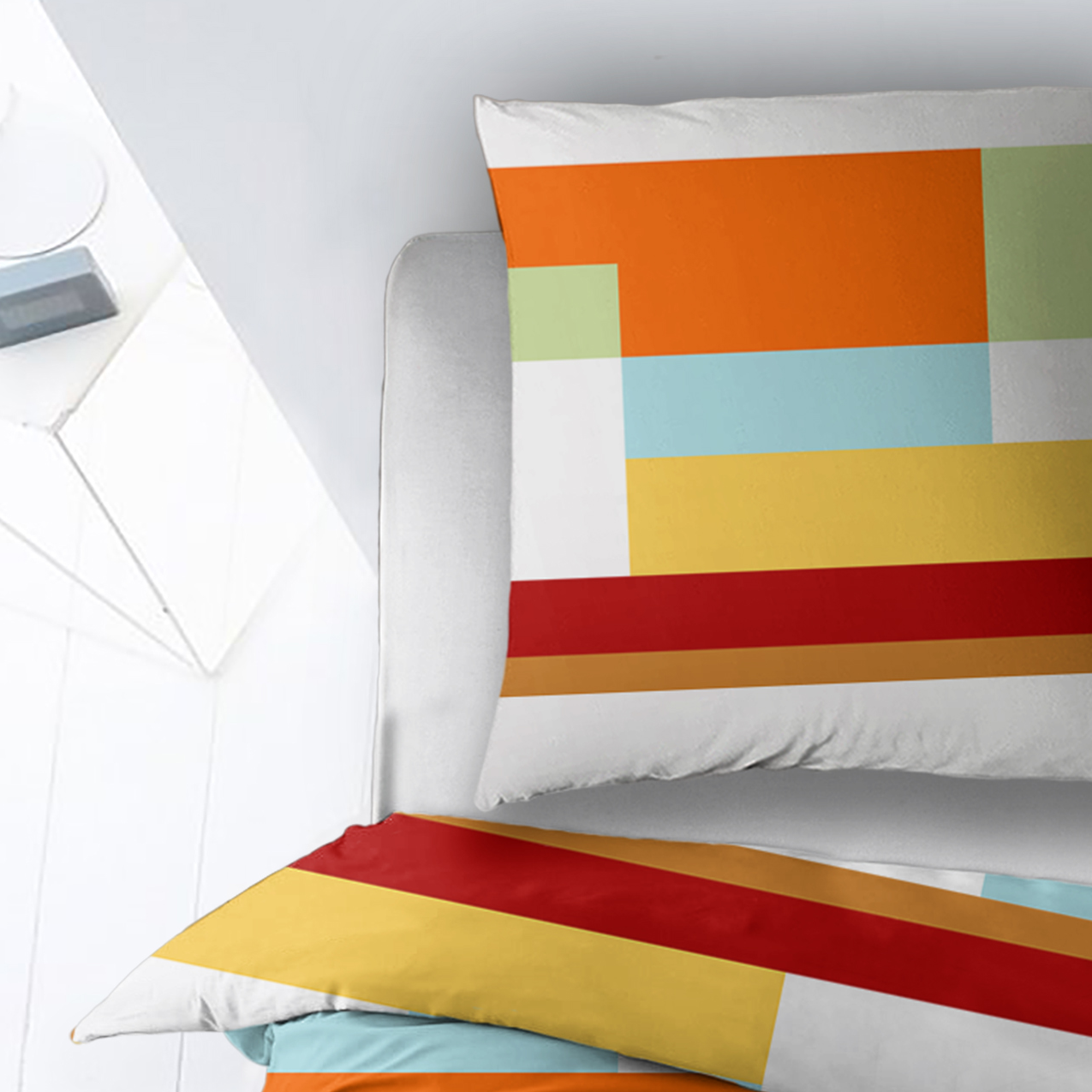 Sleepnight Dekbedovertrek Katoen Kira - Oranje