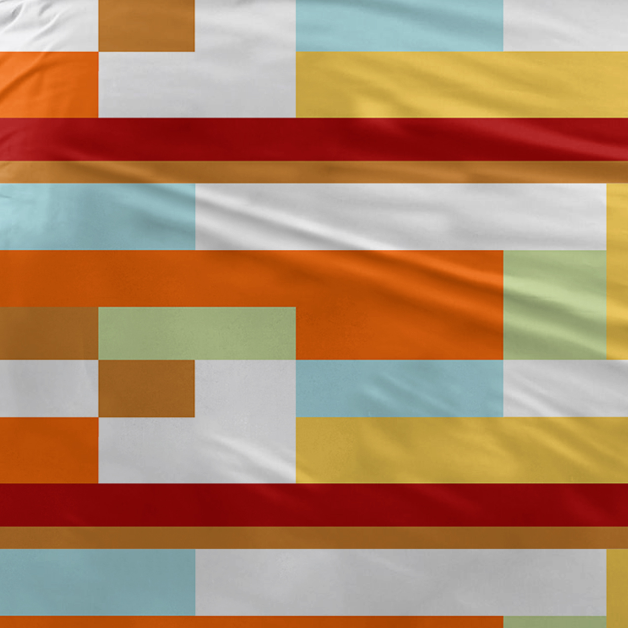 Sleepnight Dekbedovertrek Katoen Kira - Oranje