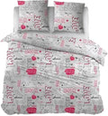 Sleepnight Dekbedovertrek Flanel Kiss