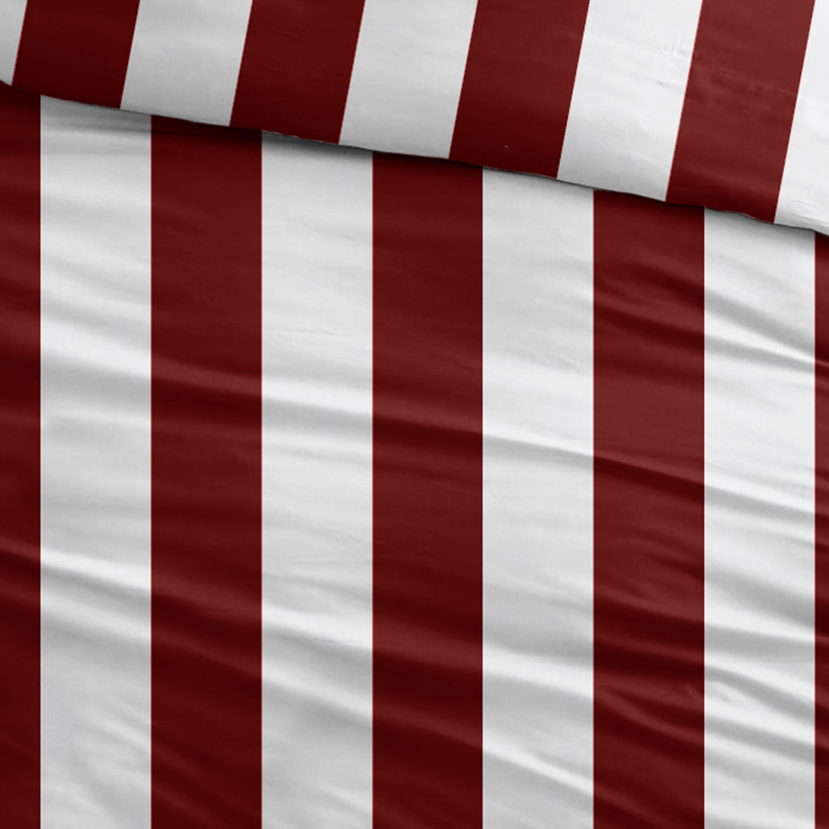 Sleepnight Dekbedovertrek Katoen Kristy - Bordeaux