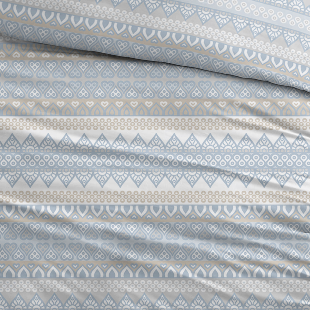 Sleepnight Dekbedovertrek Katoen Kristel - Blauw