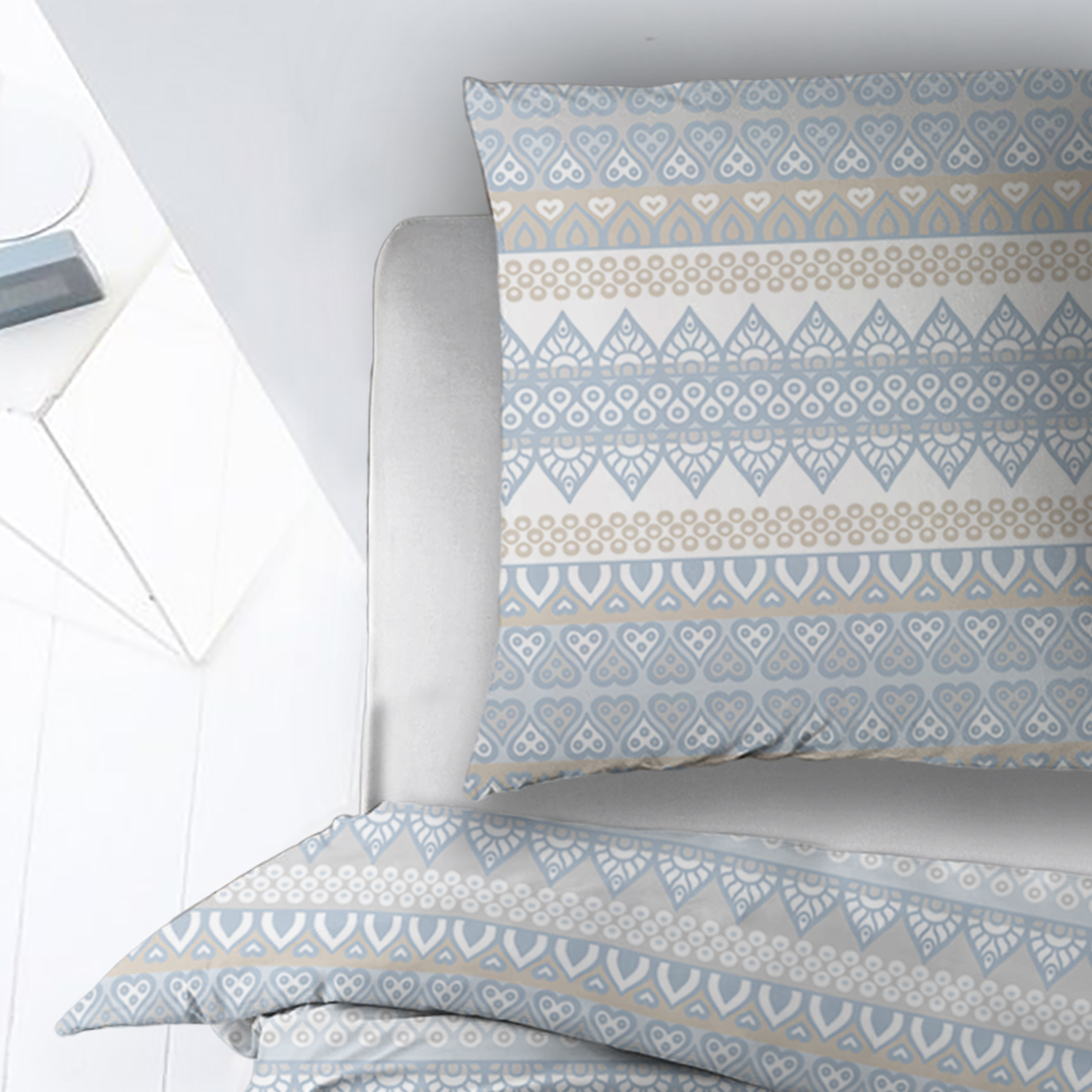 Sleepnight Dekbedovertrek Katoen Kristel - Blauw