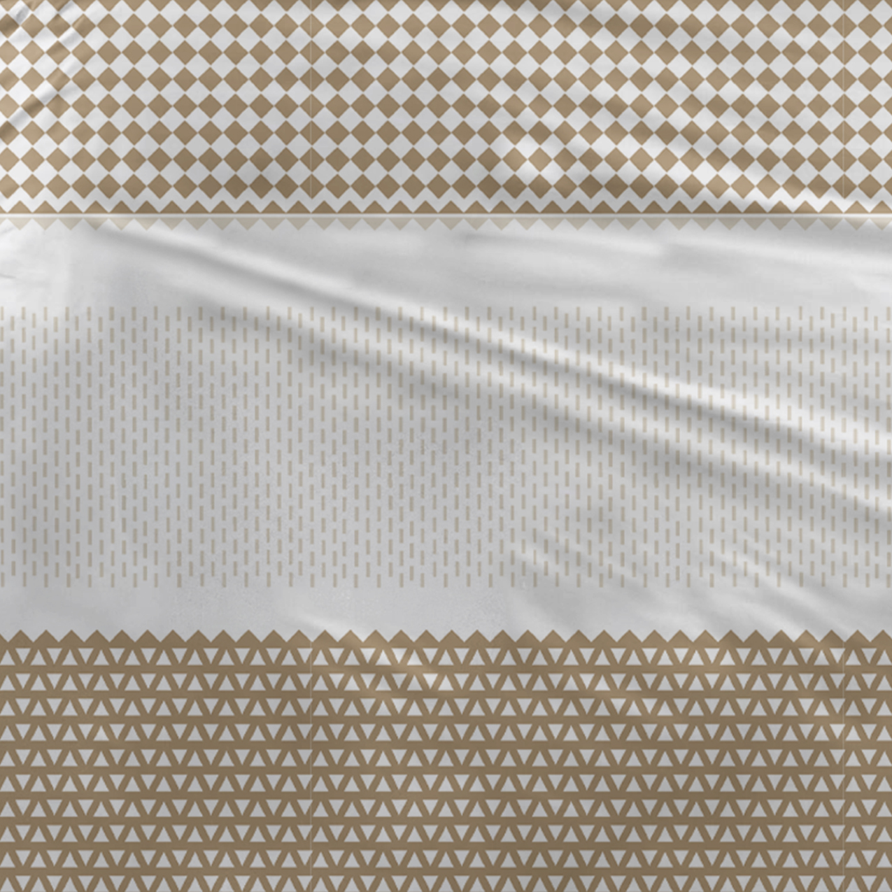 Sleepnight Dekbedovertrek Katoen Kristien - Beige