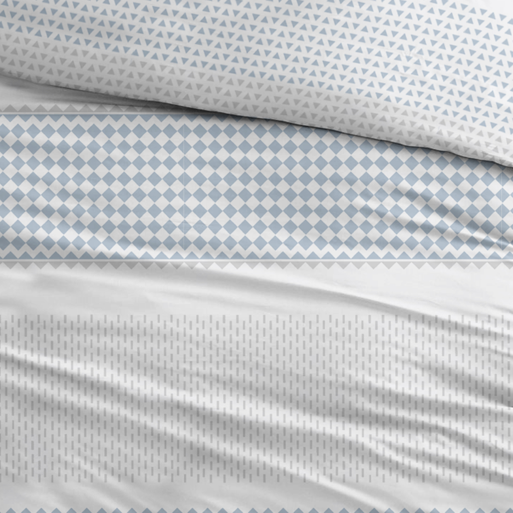 Sleepnight Lakenset Katoen Kristien - Blauw