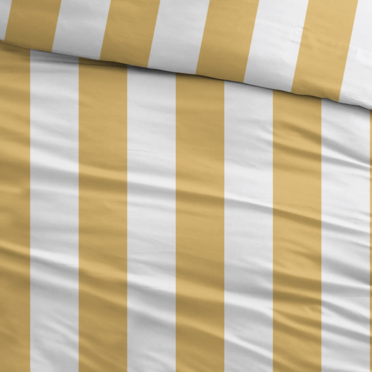 Sleepnight Dekbedovertrek Katoen Kristy - Geel