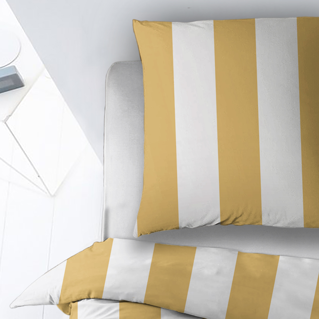 Sleepnight Dekbedovertrek Katoen Kristy - Geel